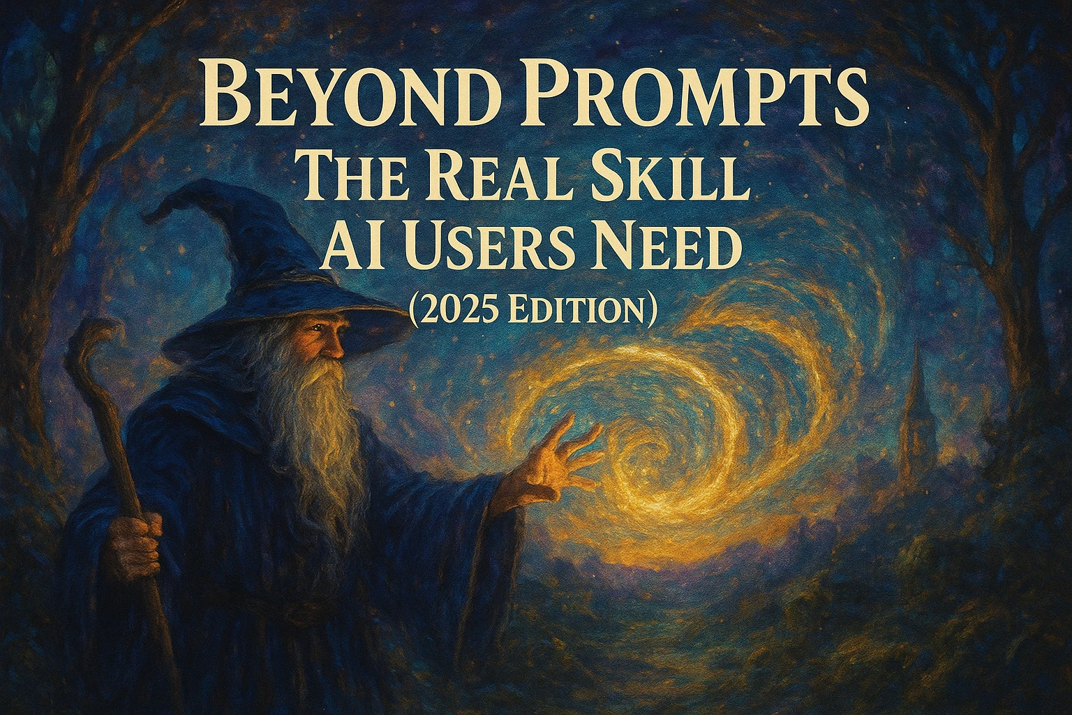 Beyond Prompts: The Real Skill AI Users Need (2025 Edition)