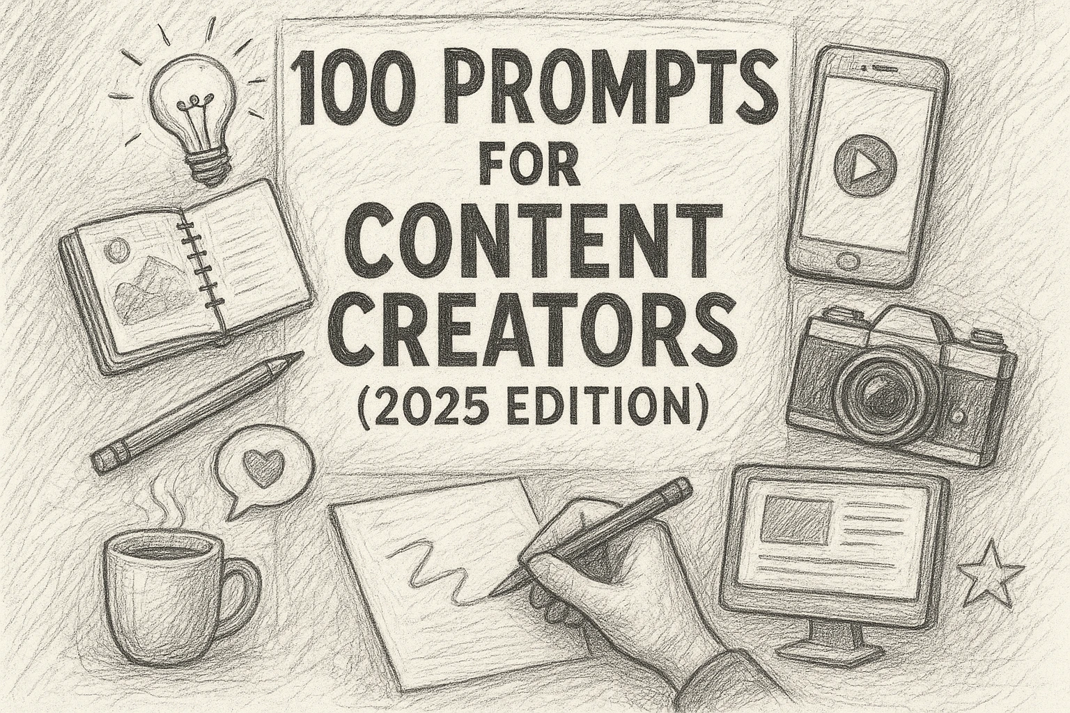 100 Prompts for Content Creators (2025 Edition)