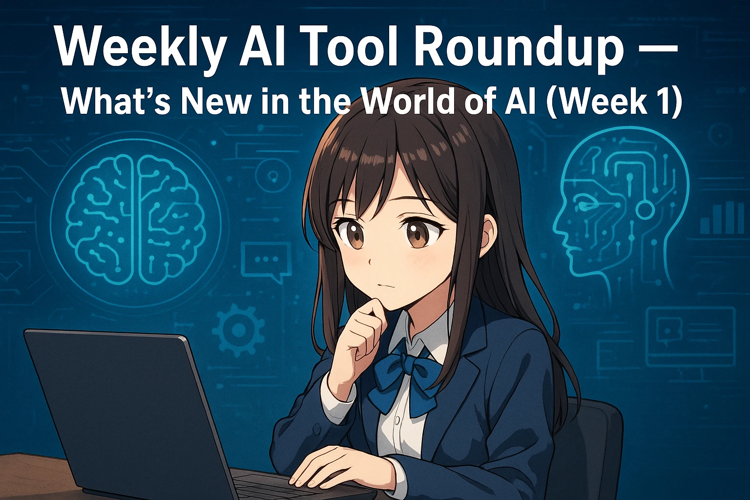 Weekly AI Tool Roundup — What’s New in the World of AI (Week 1)