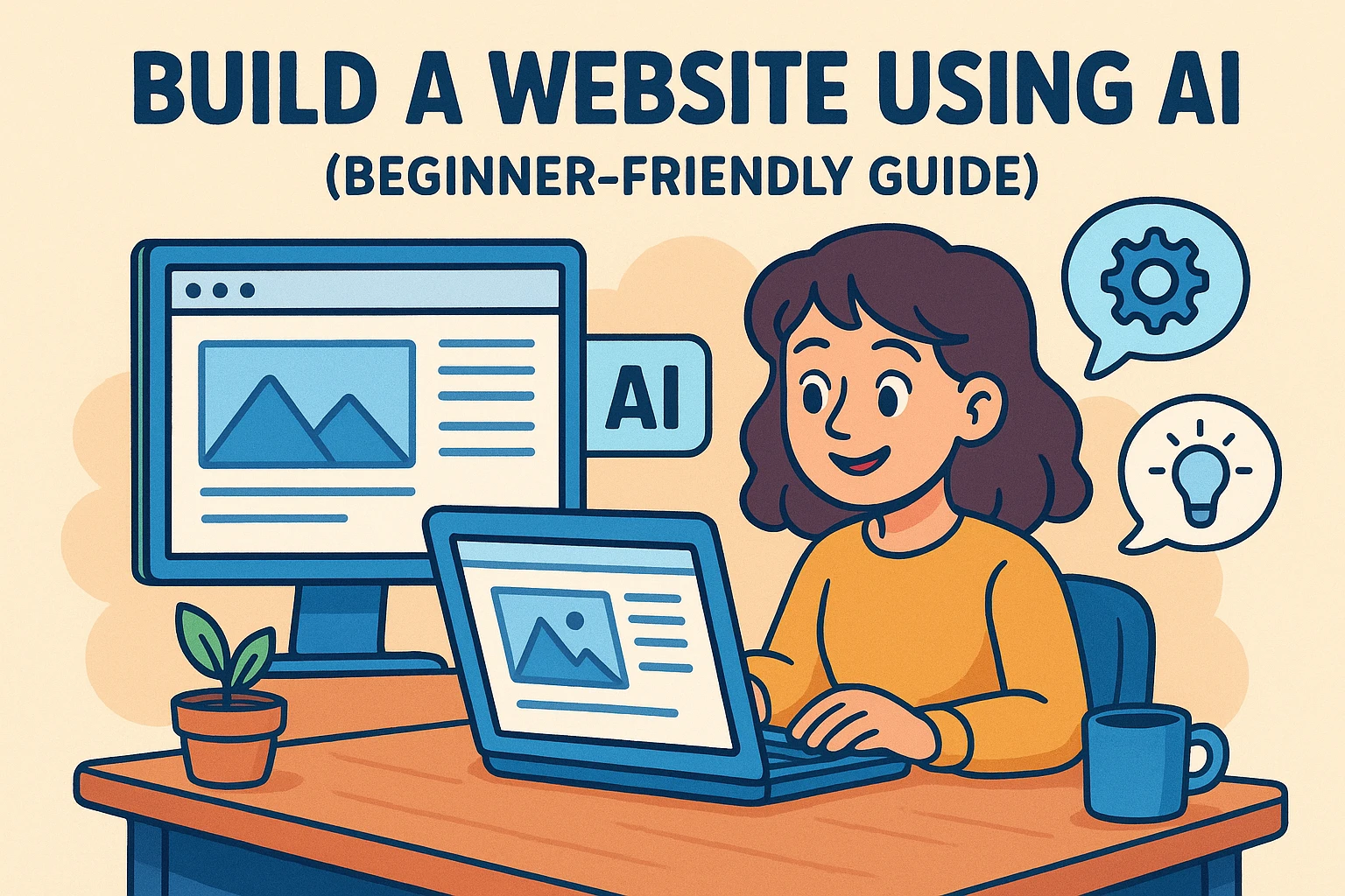 Build a Website Using AI (Beginner-Friendly Guide)