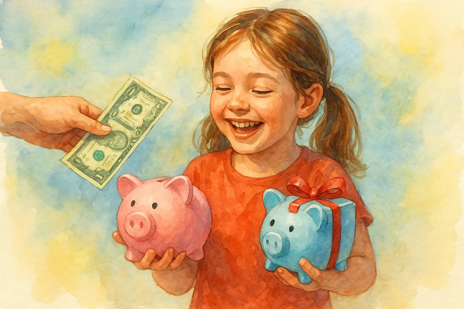 How to Explain Earning vs Gifted Money to Kids