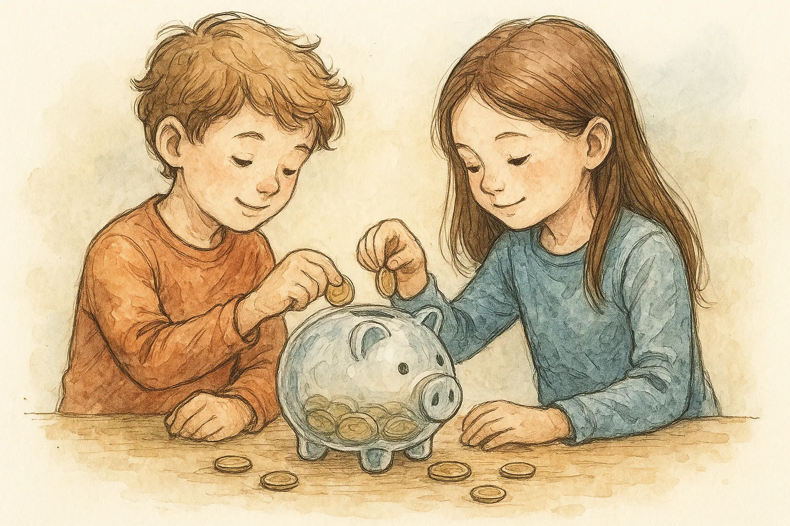 How to Teach Kids to Save Part of Their Pocket Money
