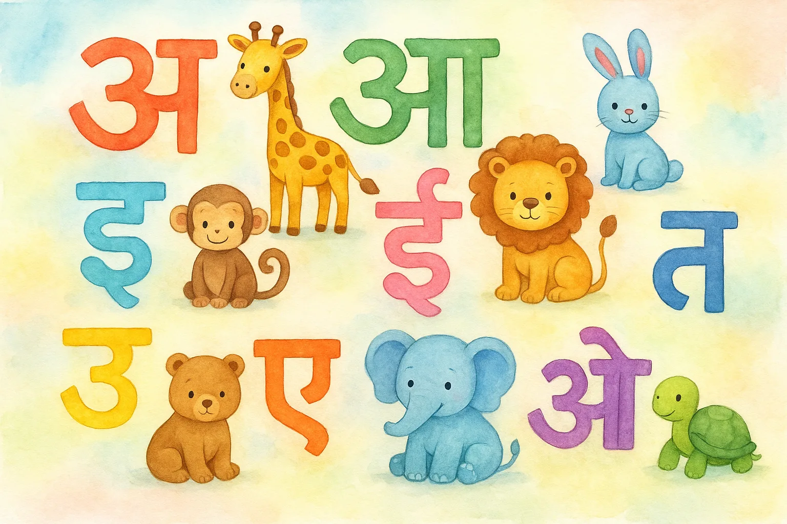 Let’s Practise: Recognising Hindi Alphabet (Part 2)