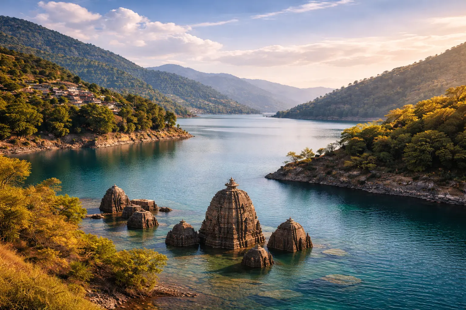 Submerged Temples of Bilaspur: The Lost Heritage Beneath Gobind Sagar, Himachal Pradesh