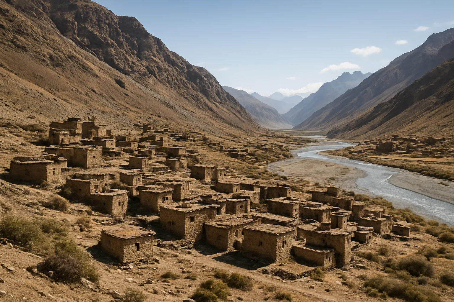 Early Settlements Along the Chandrabhaga and Spiti Rivers