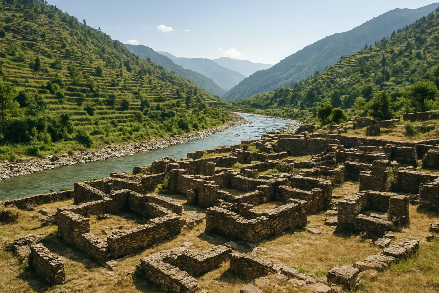 Early Human Settlements Along the Beas River in Mandi
