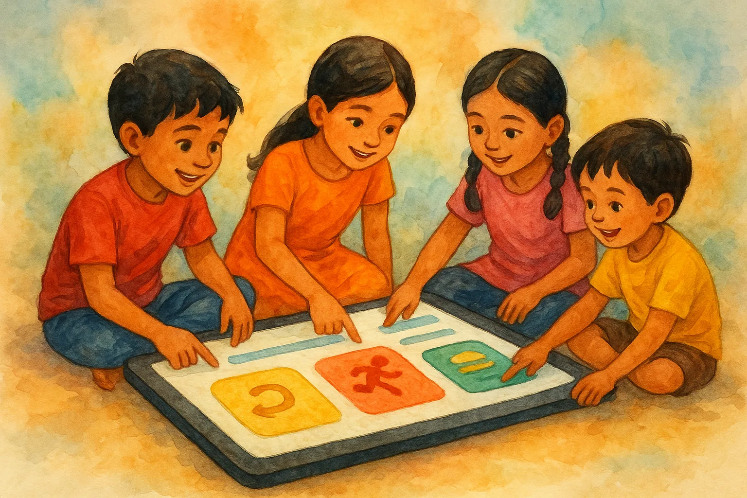 Learn Hindi: Action Picture Game and Quiz