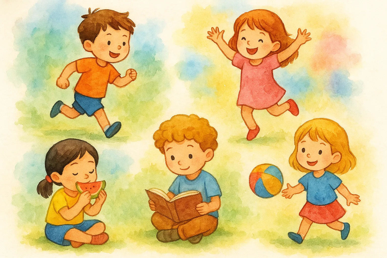 Learn Hindi: Action Words You See in Pictures