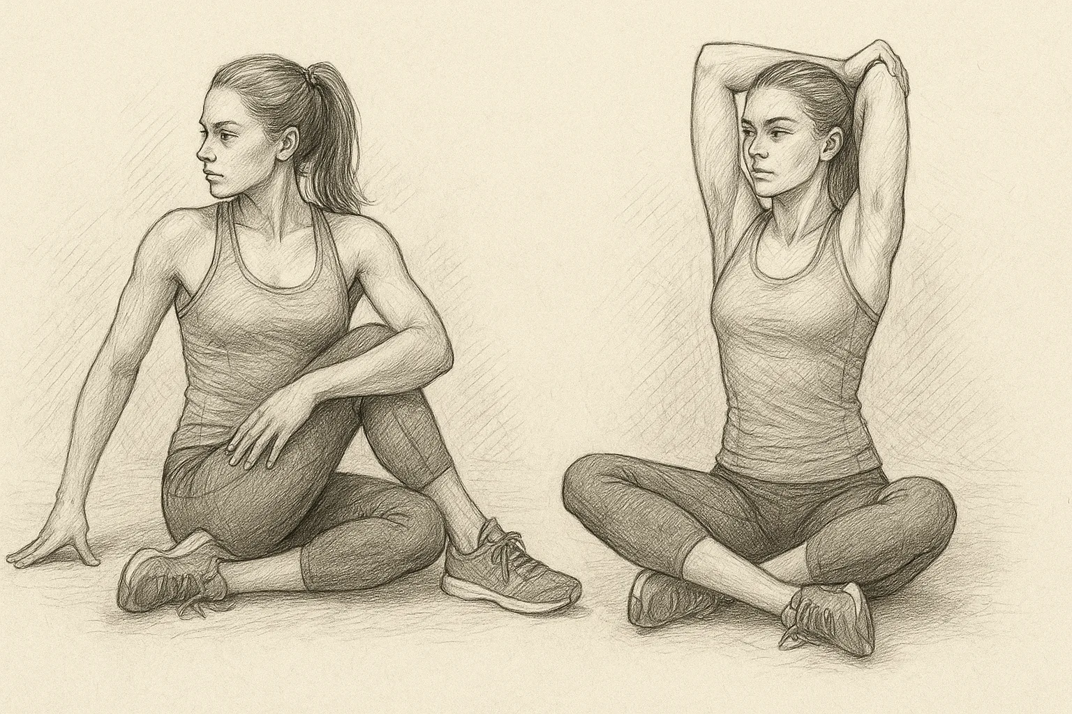 Person doing mobility exercises to enhance posture health