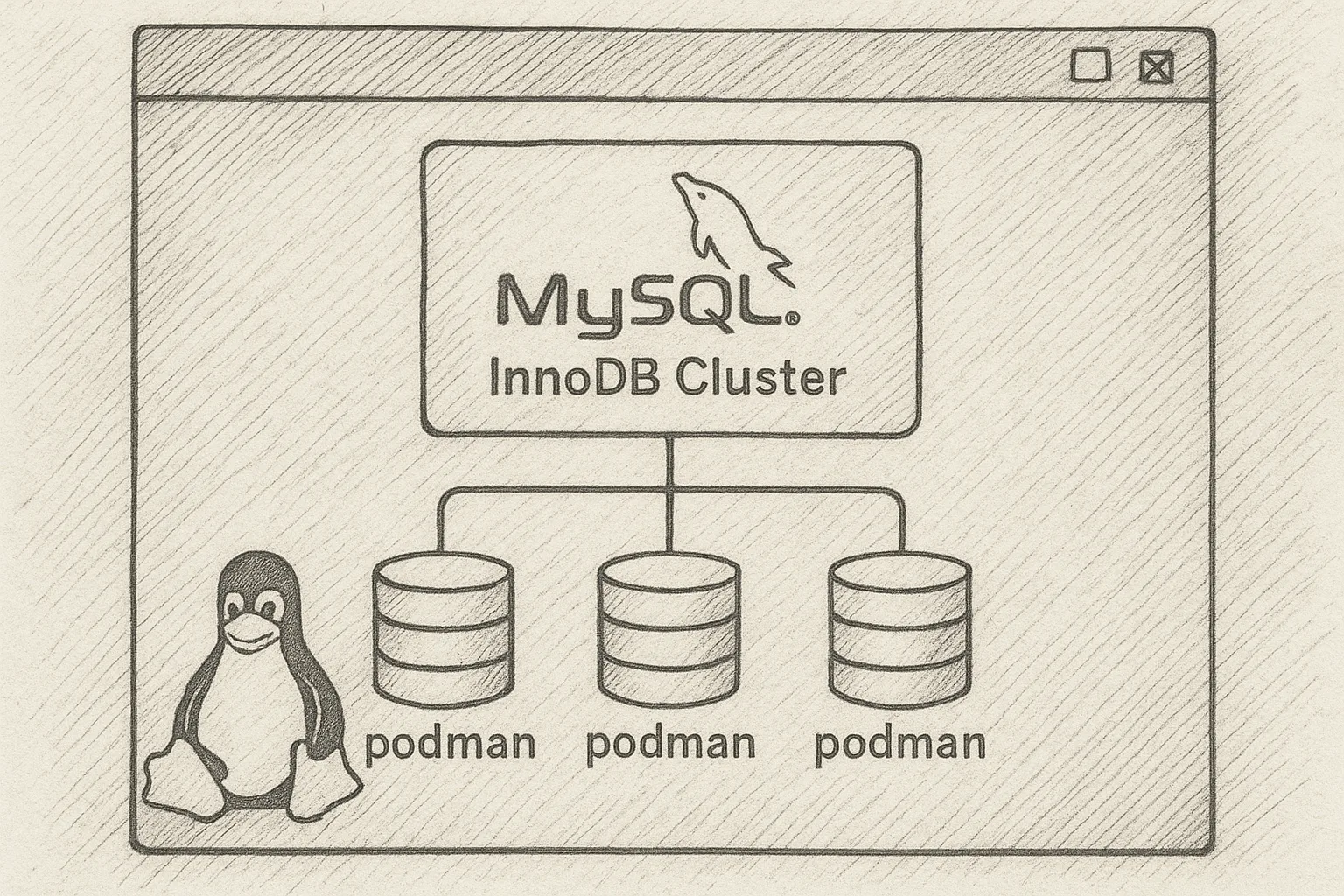 Running InnoDB Cluster with Podman on Rocky Linux