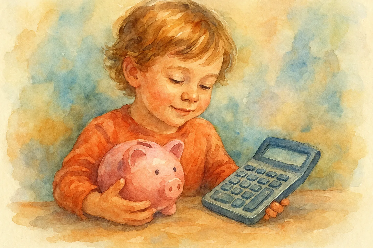 Child learning about how emergencies impact budgets
