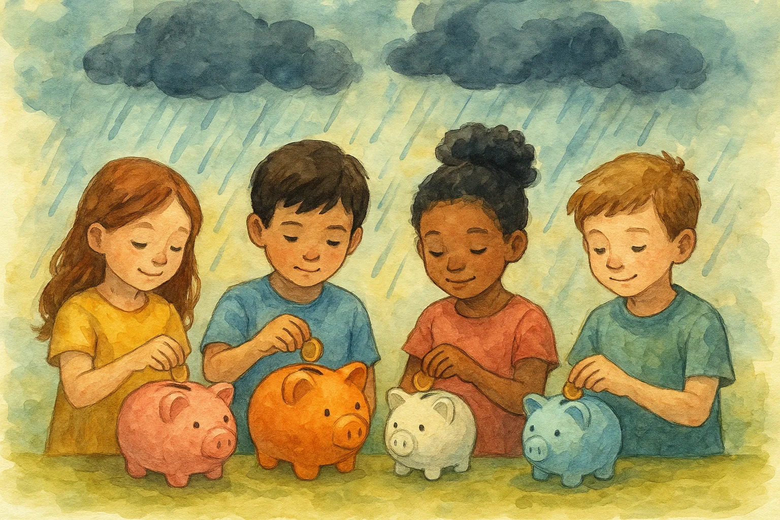 Teaching Kids to Prepare for Rainy Days—Financially