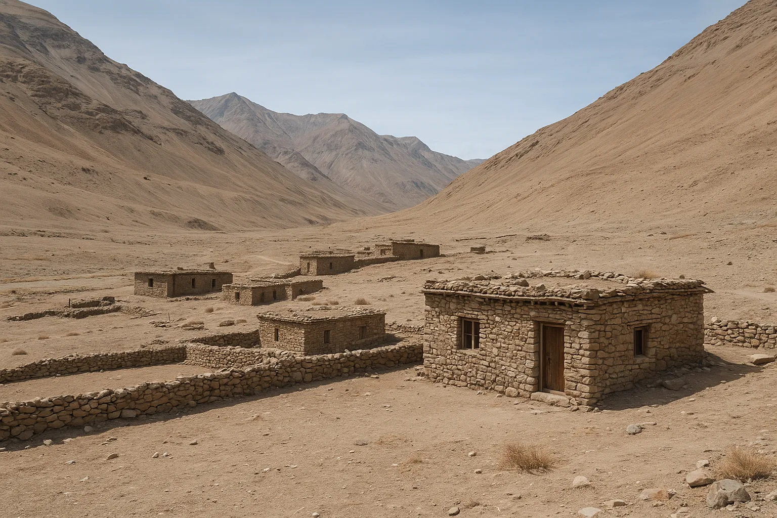 Life and Survival in the Ancient Cold Desert