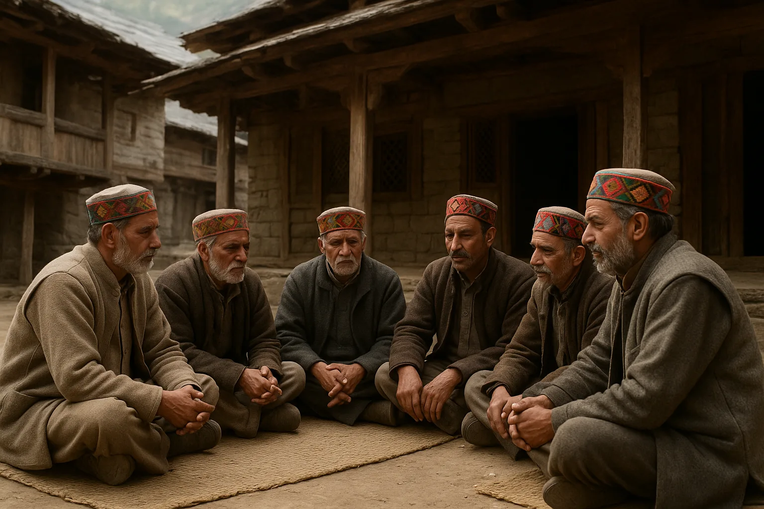 Village Administration and Governance in Medieval Hamirpur