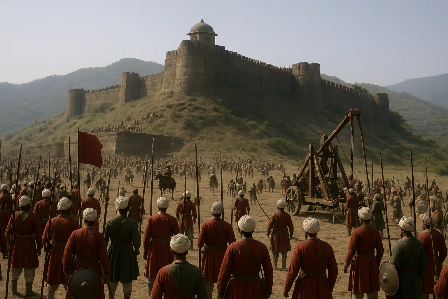 Akbar’s Siege of Kangra Fort