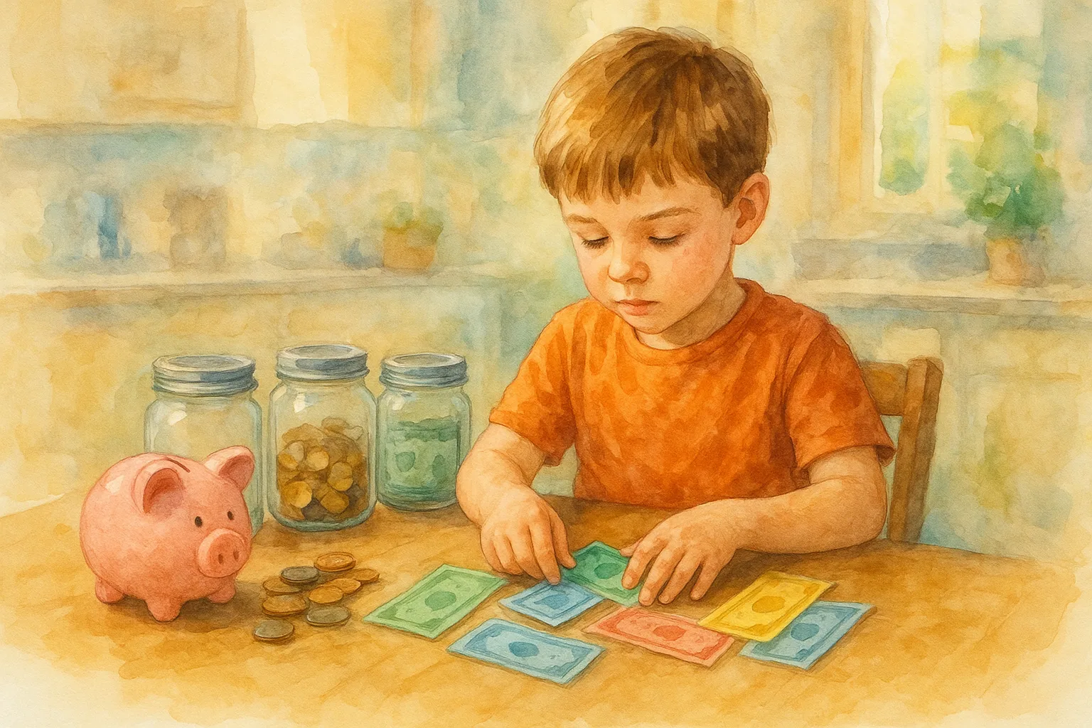 DIY Money Lessons Using Household Items