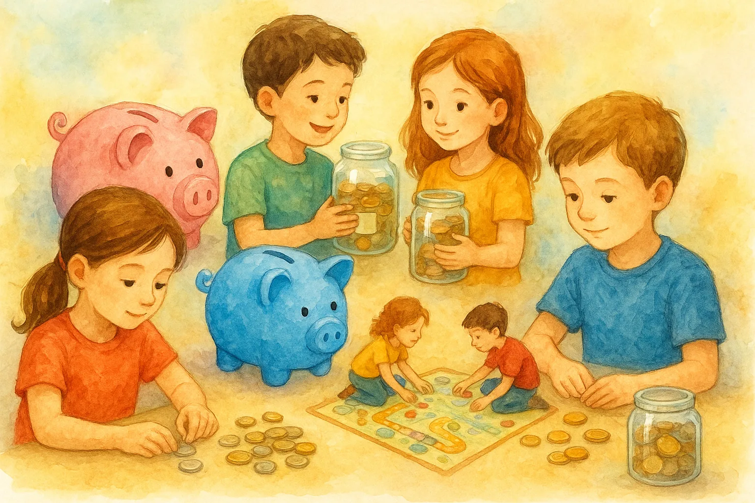 Fun Activities to Teach Kids About Saving