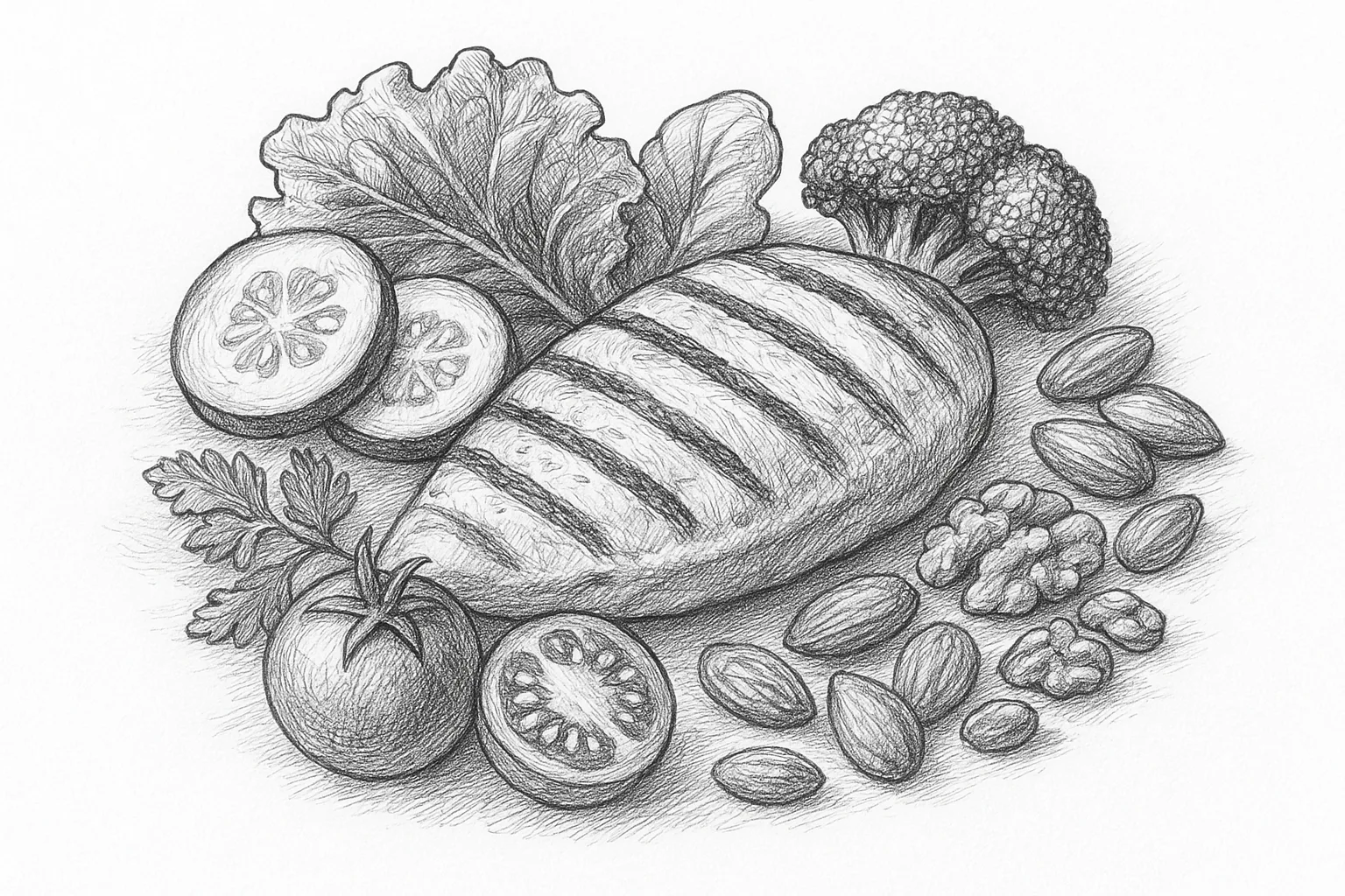 Protein-rich foods aiding fat loss and appetite regulation