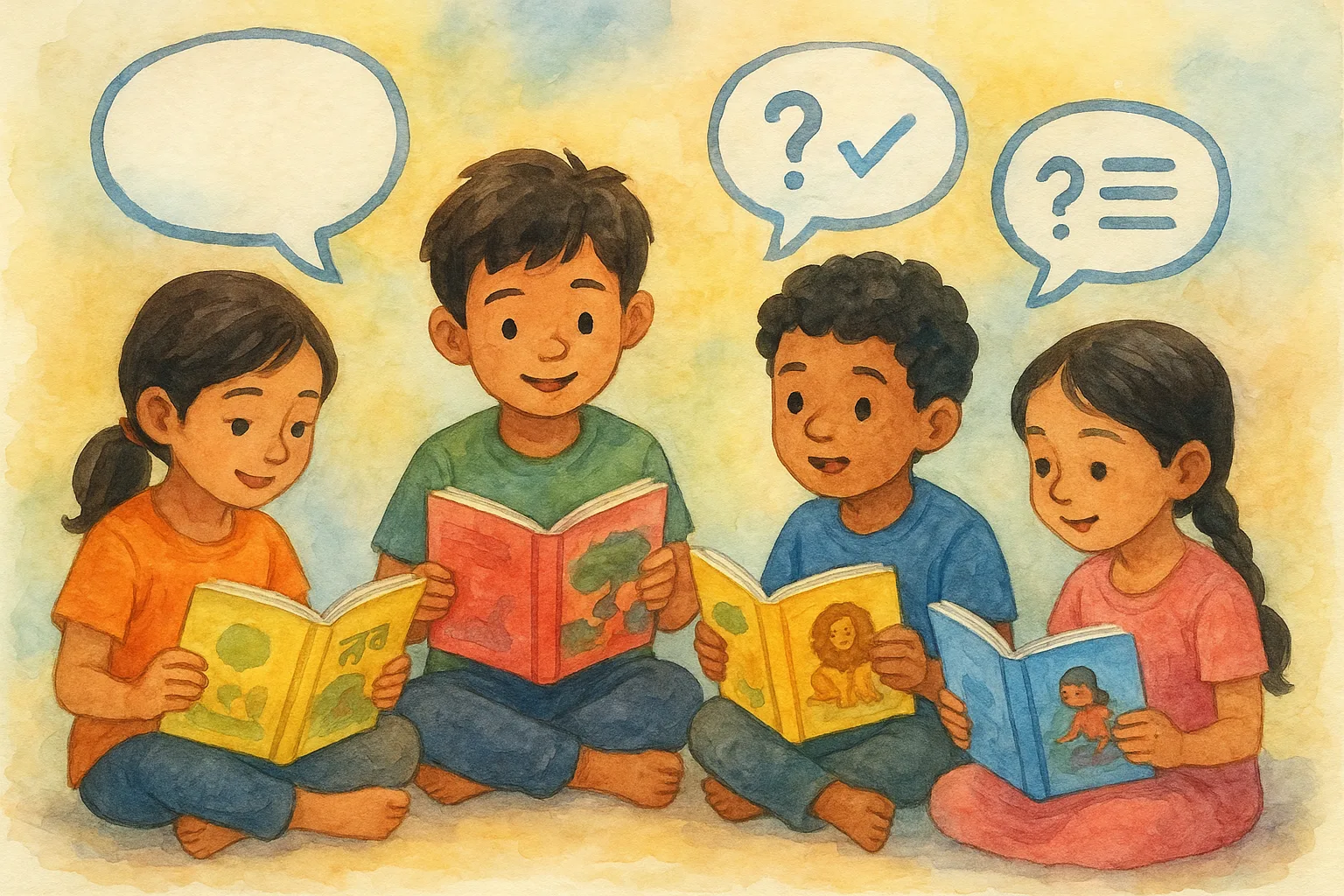 Learn Hindi: Mini Story Quiz and Retell