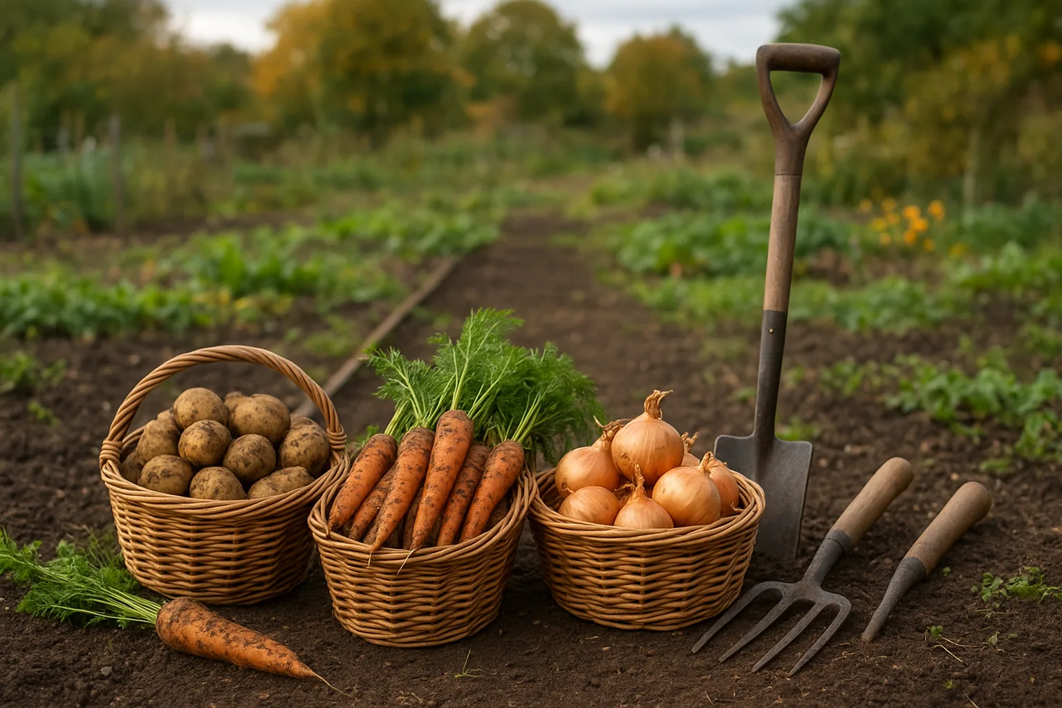 September Harvests: Root Crops, Onions, and Winter Prep
