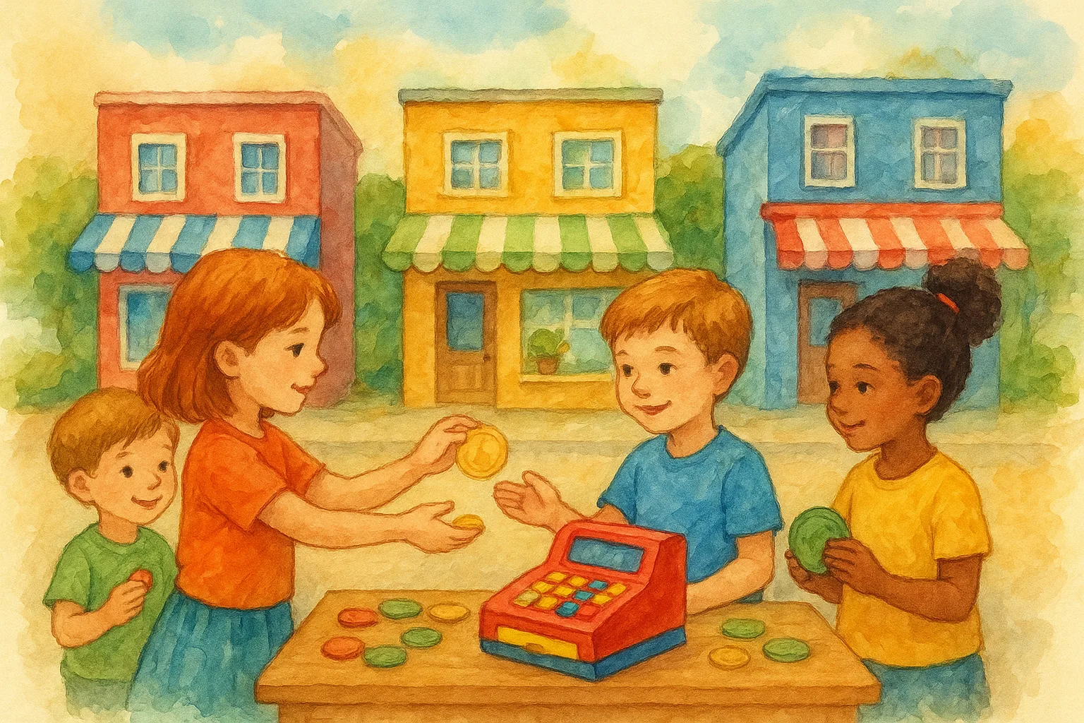 Teaching Kids How Businesses Use Money Too