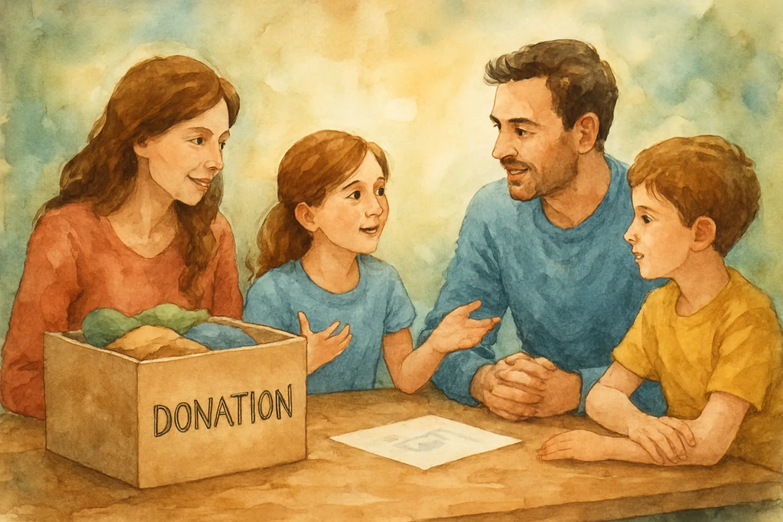 Involving Children in Family Giving Decisions