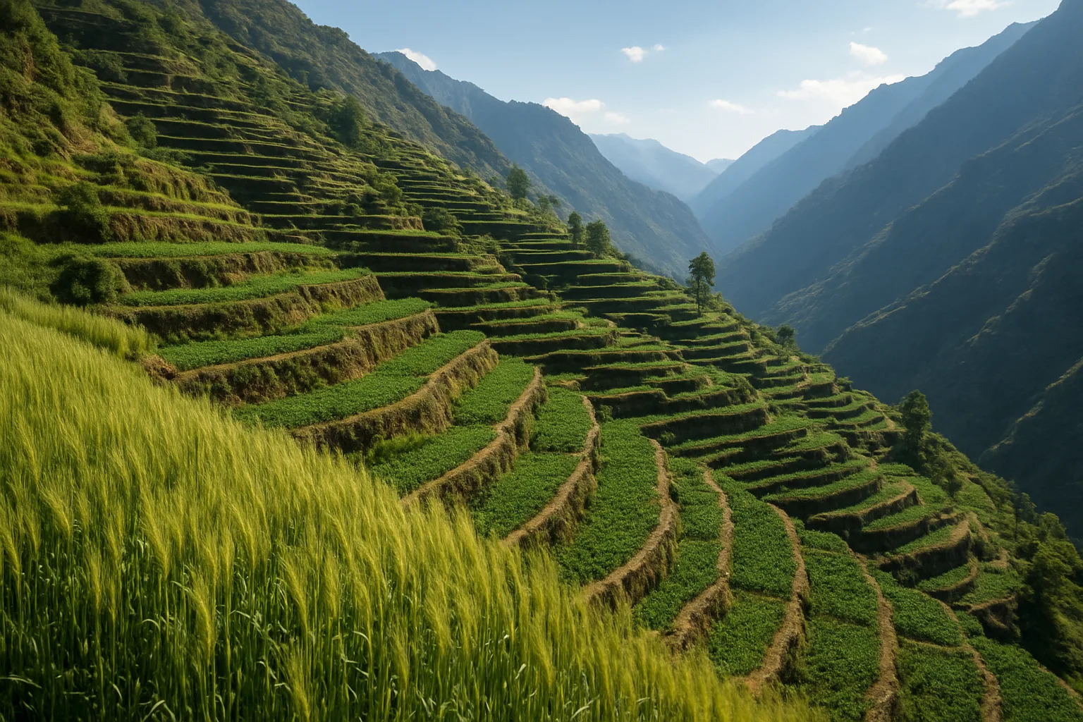 Agriculture and Survival in Harsh Himalayan Conditions
