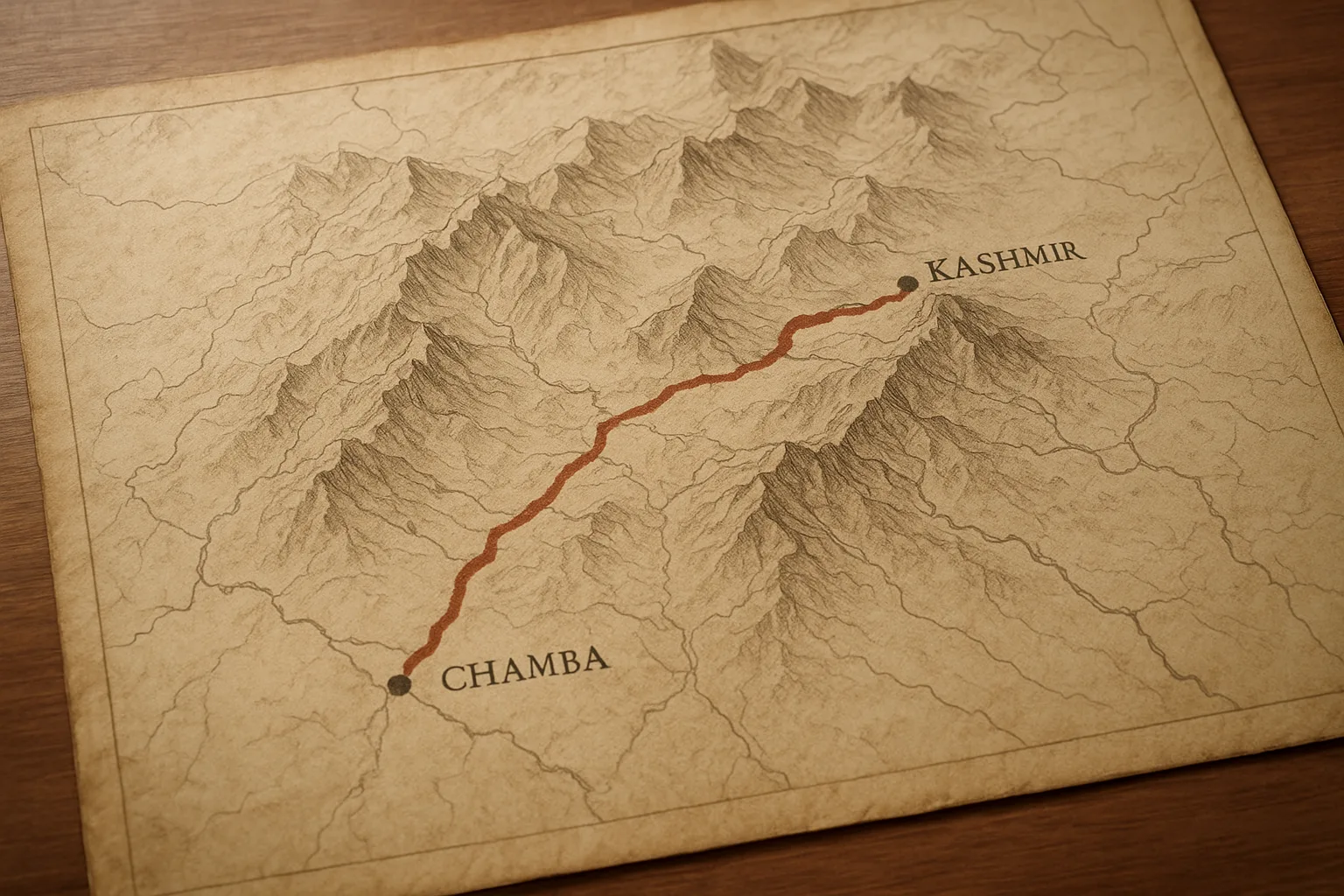 Trade Routes Connecting Chamba to Kashmir