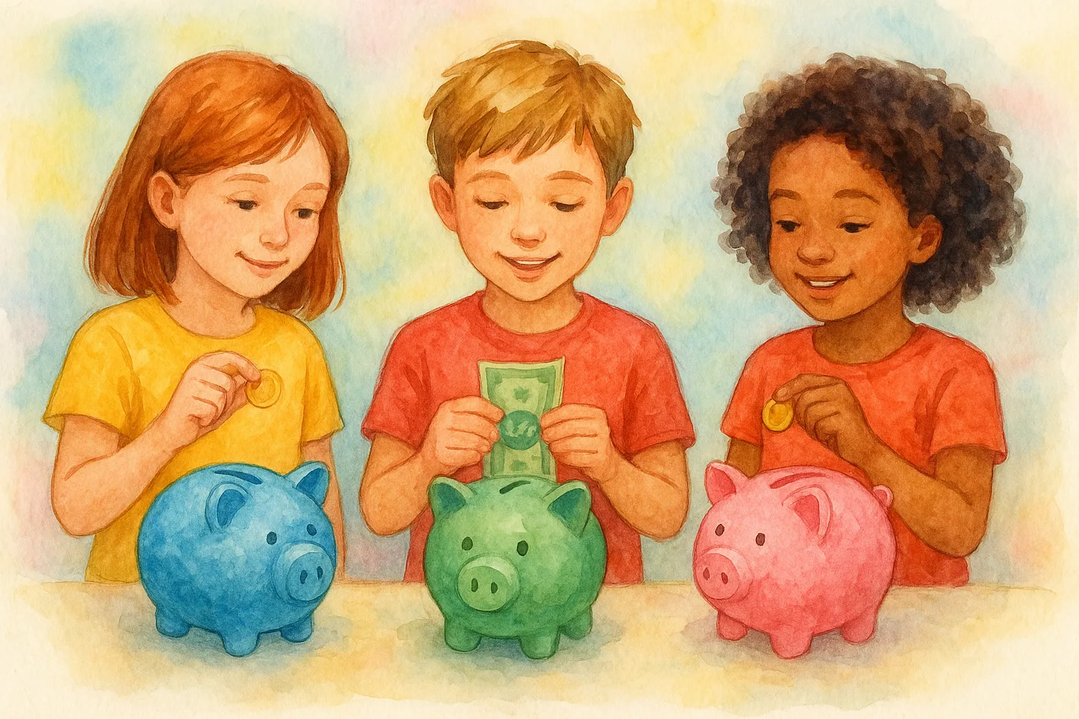 Saving, Spending, and Sharing: A Balanced Kid-Friendly System