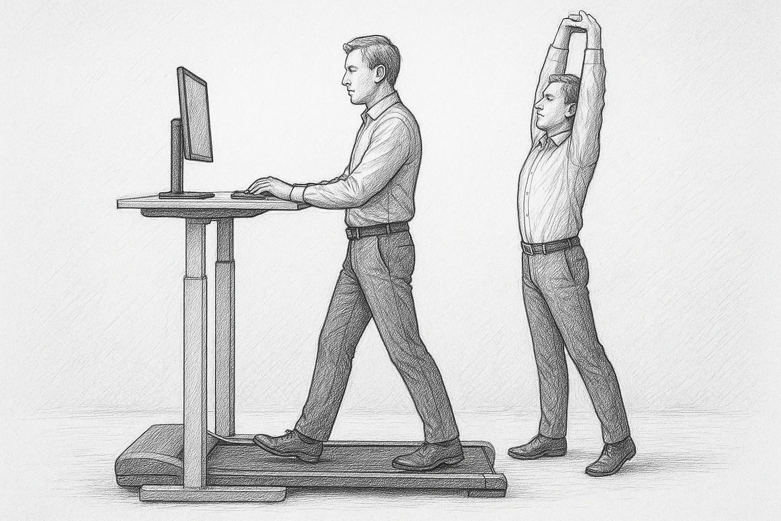 How to add more movement to a desk-based job