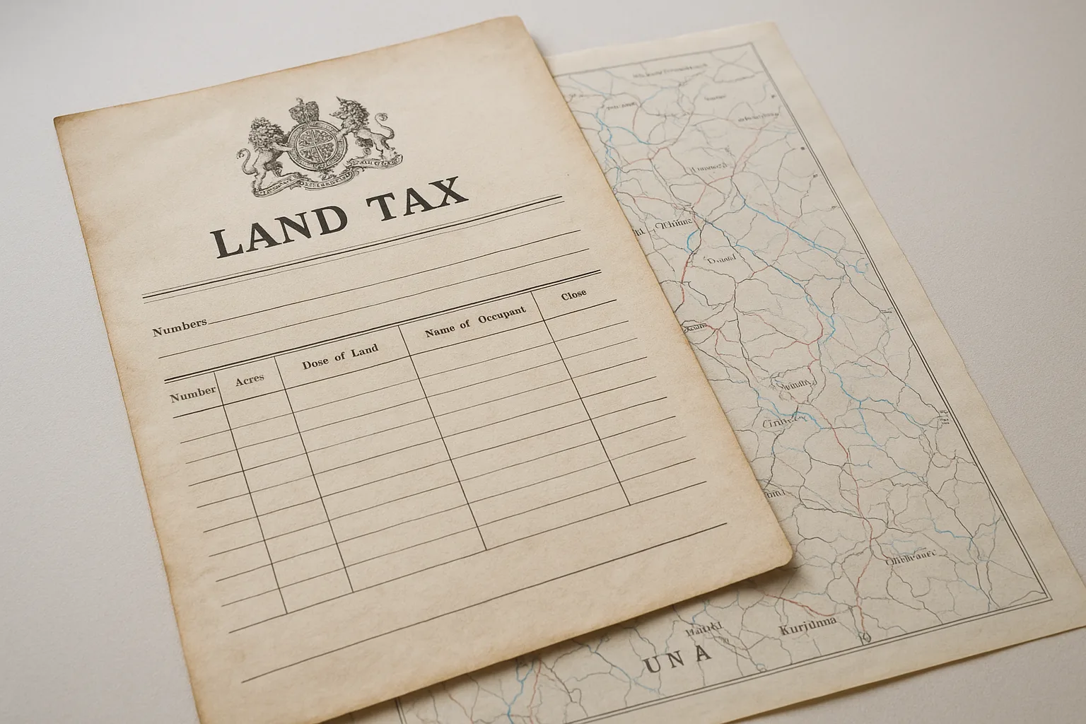 Colonial Administration and Revenue Systems in Una