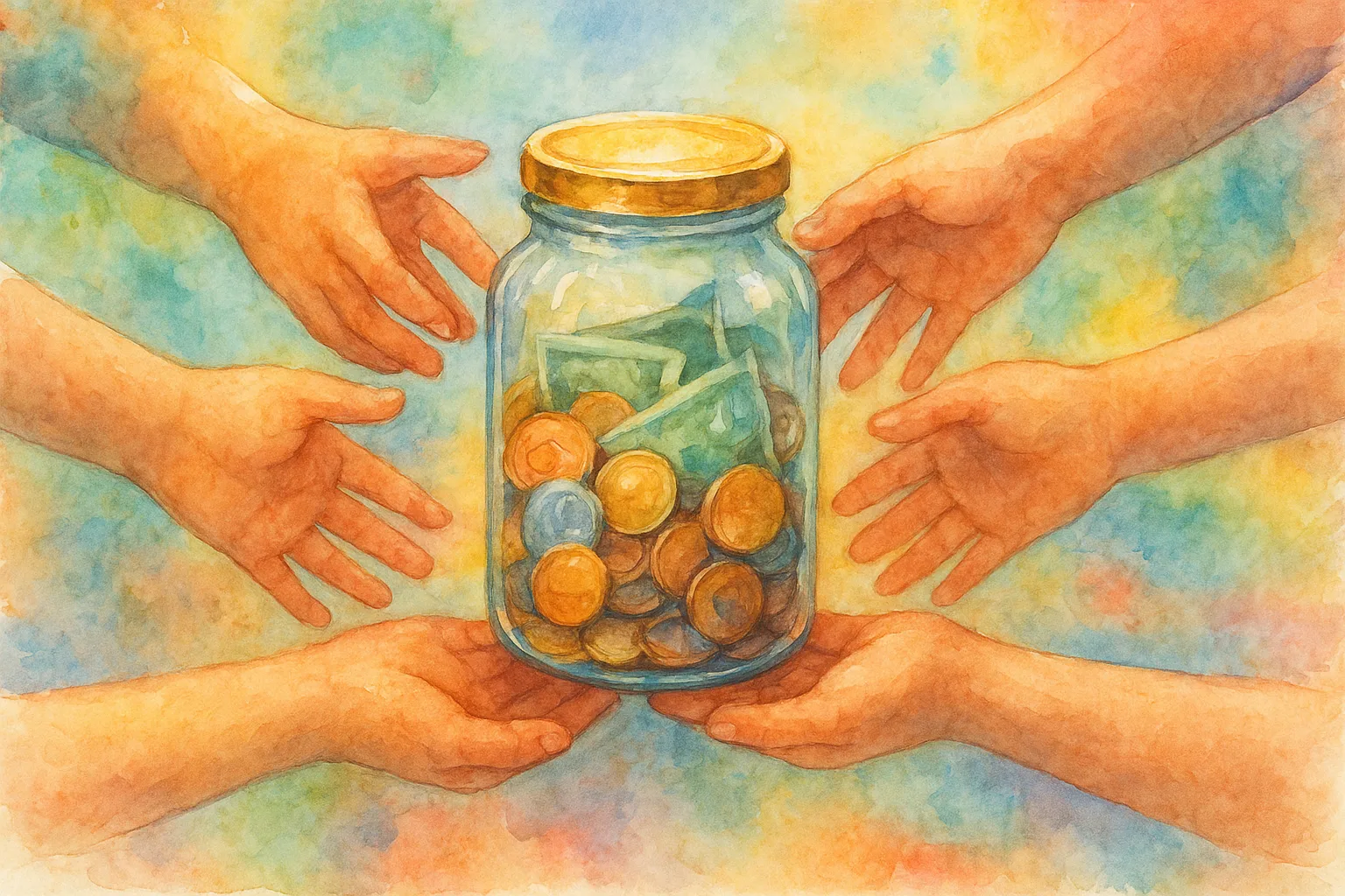Creating a Family Giving Jar