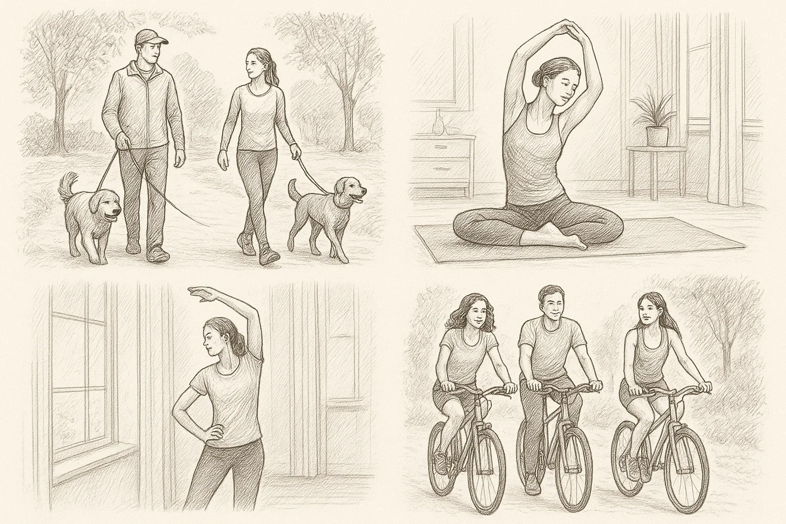 Simple ways to stay active without pressure