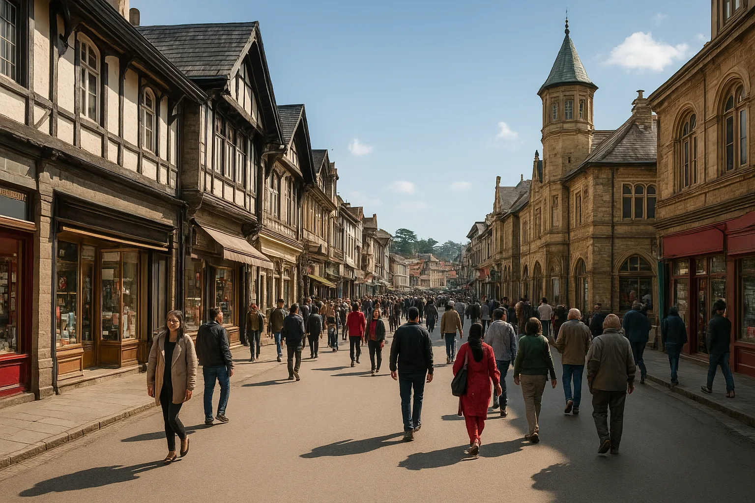 The Mall Road: Social and Political Heart of British Shimla