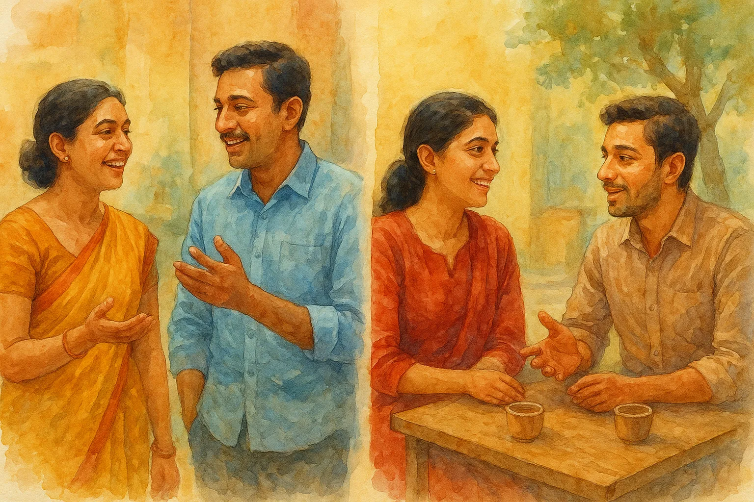 Learn Hindi: Real Life Conversations