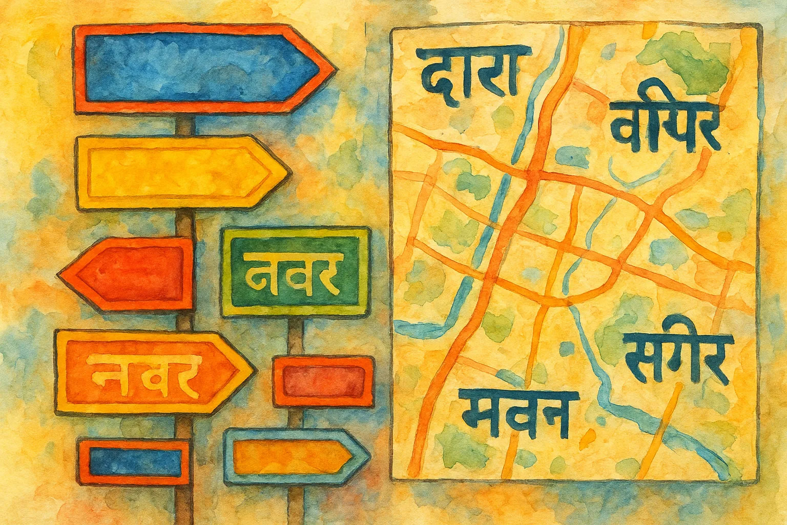 Learn Hindi: Travel and Directions