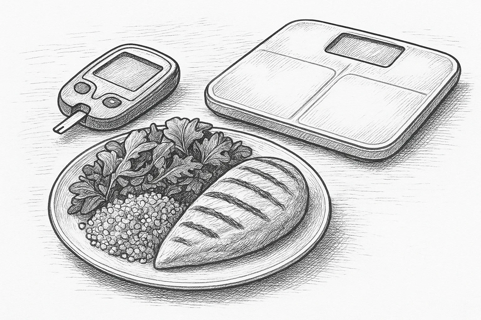 Protein and Blood Sugar Stability During Weight Loss
