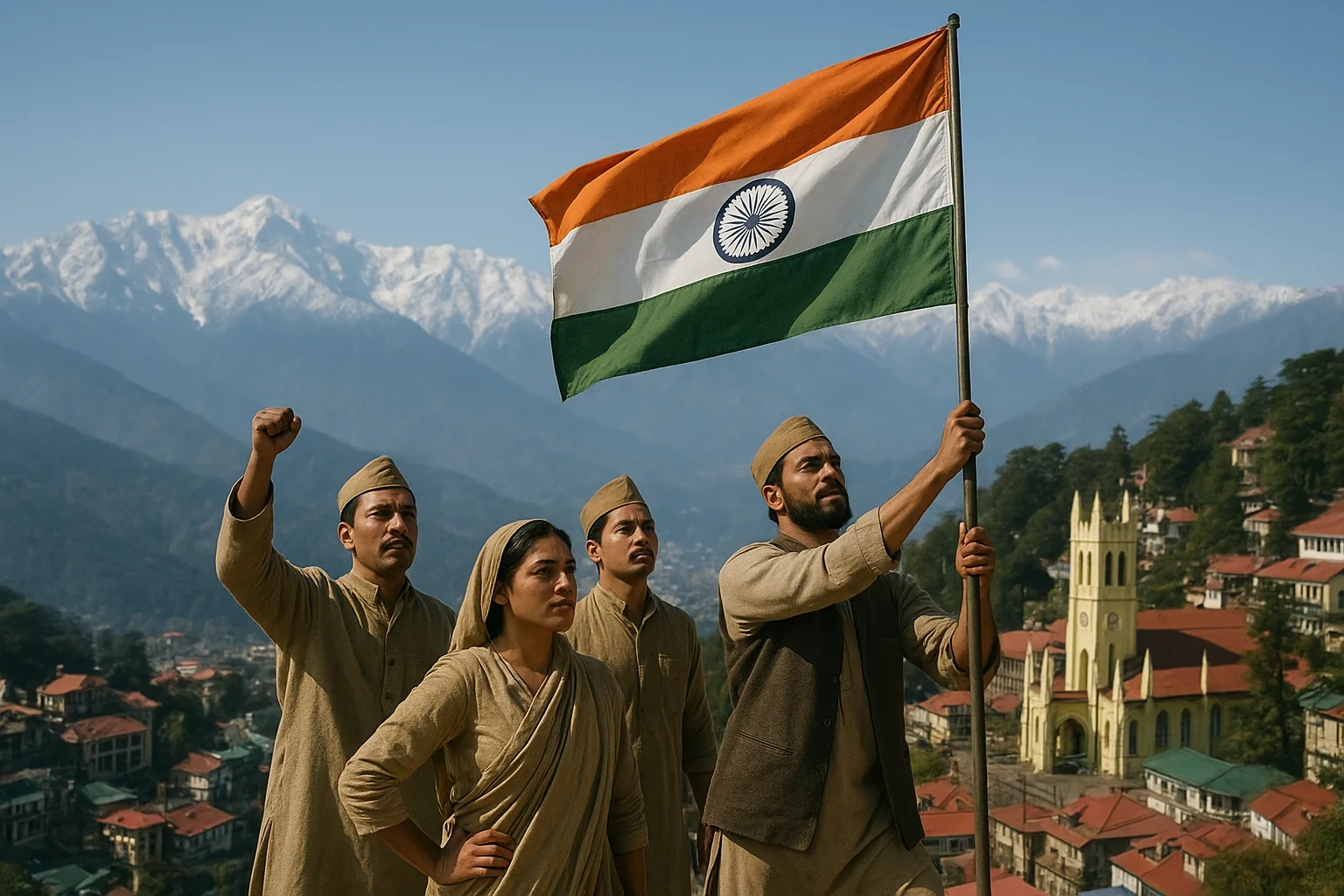Rise of Nationalist Sentiment in Colonial Shimla