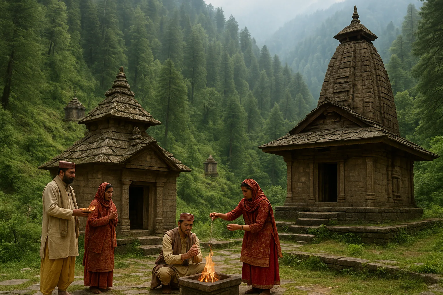 Temples, Rituals, and Faith in Traditional Kullu Society