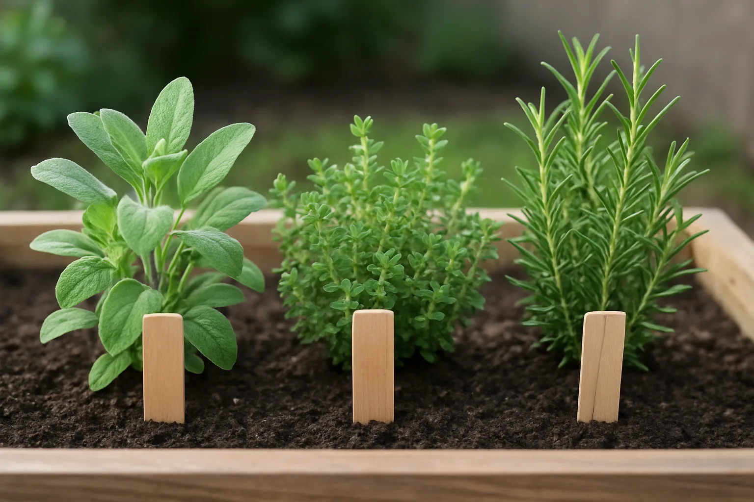 Herb Corners: Growing Sage, Thyme, and Rosemary on the Plot