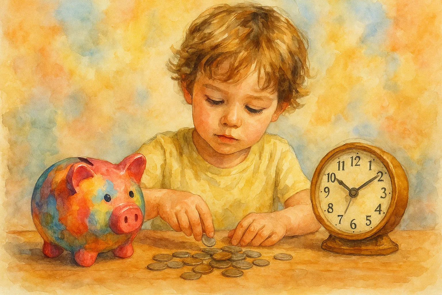 Helping Kids Learn About Saving Time and Money