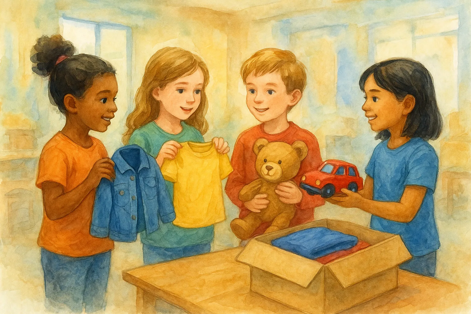 Explaining How Donations Help Reduce Waste