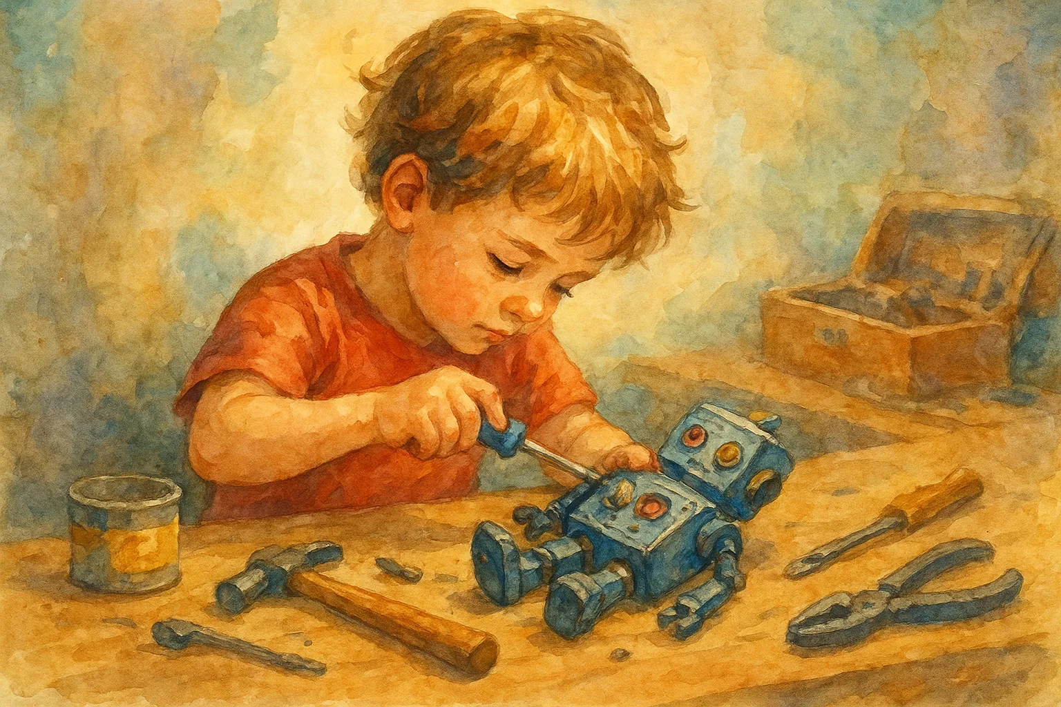 Teaching Kids to Repair Instead of Replace Items