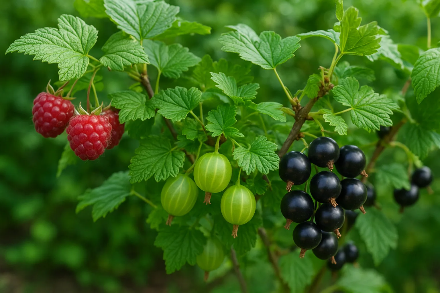 Soft Fruit Success: Raspberries, Gooseberries, and Blackcurrants