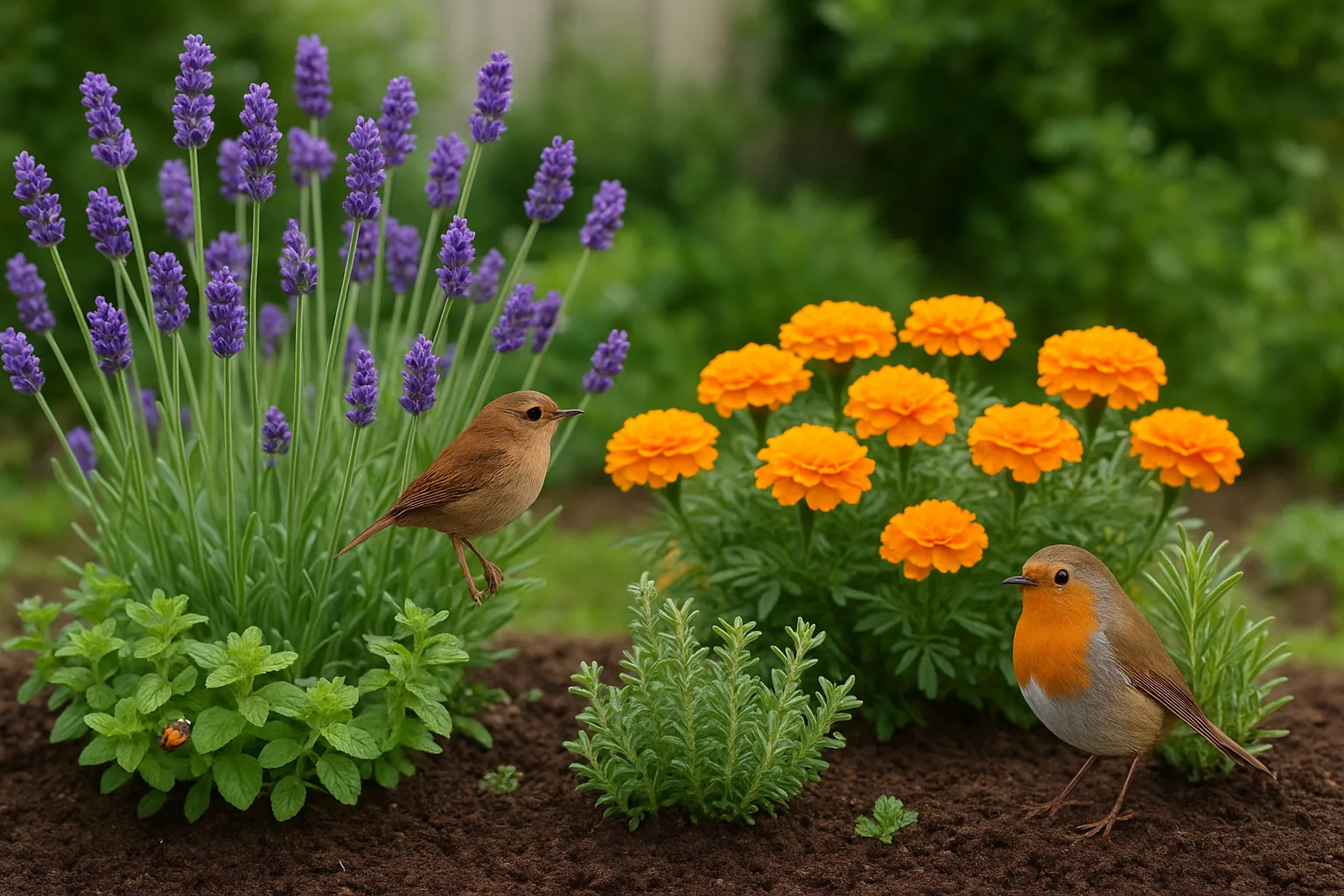 Natural Pest Control: Companion Planting and Wildlife Allies
