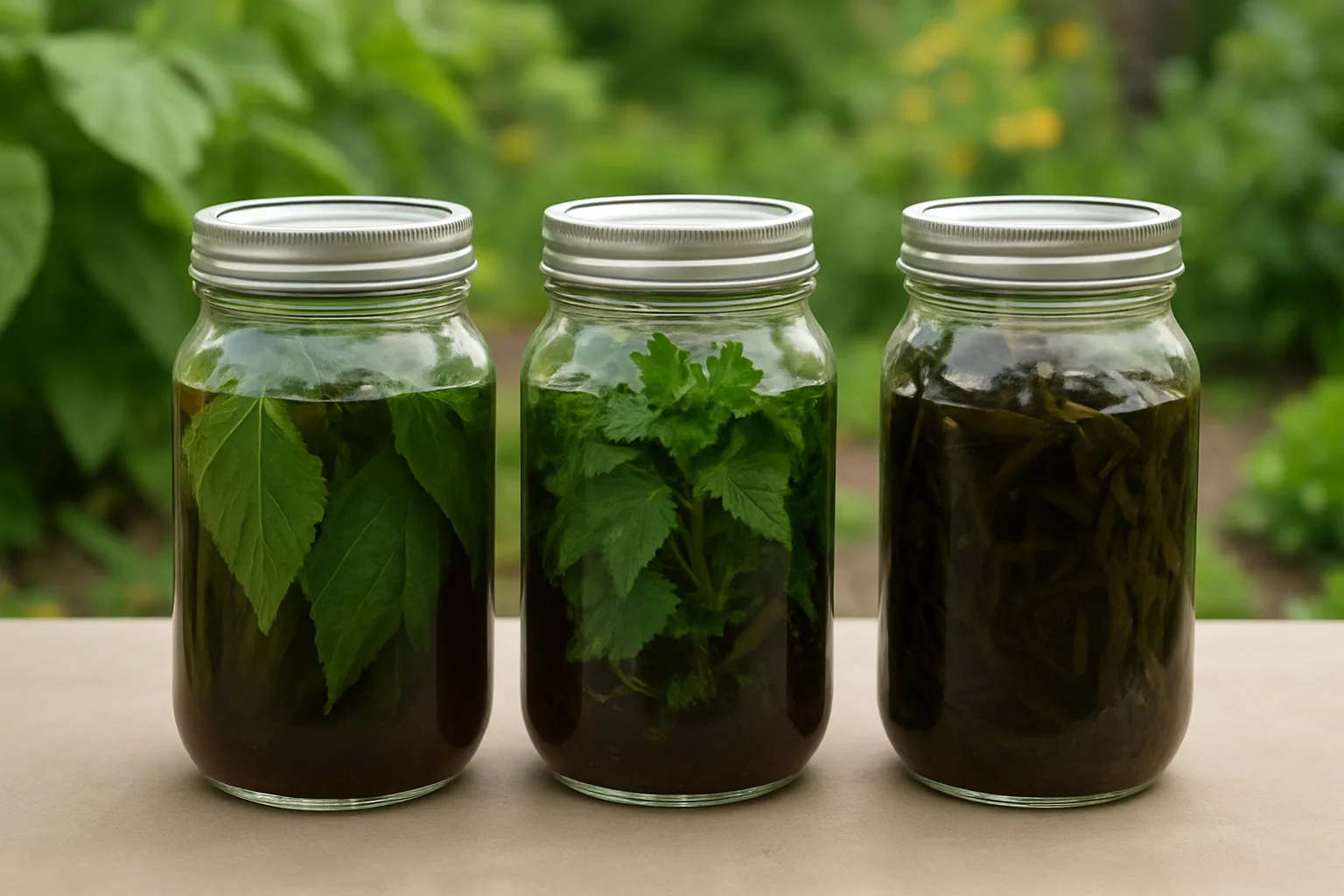 Organic Fertilisers You Can Make at Home (Comfrey, Nettles, Seaweed)