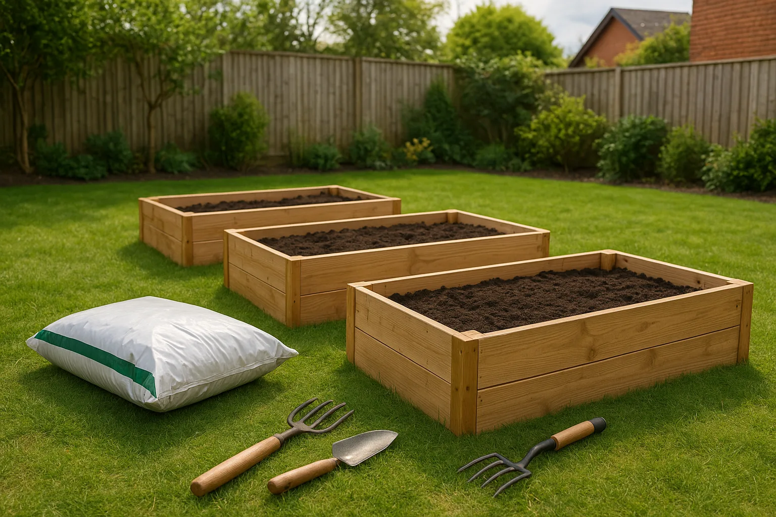 Budget Allotment Setup: Building Raised Beds for Less than £50